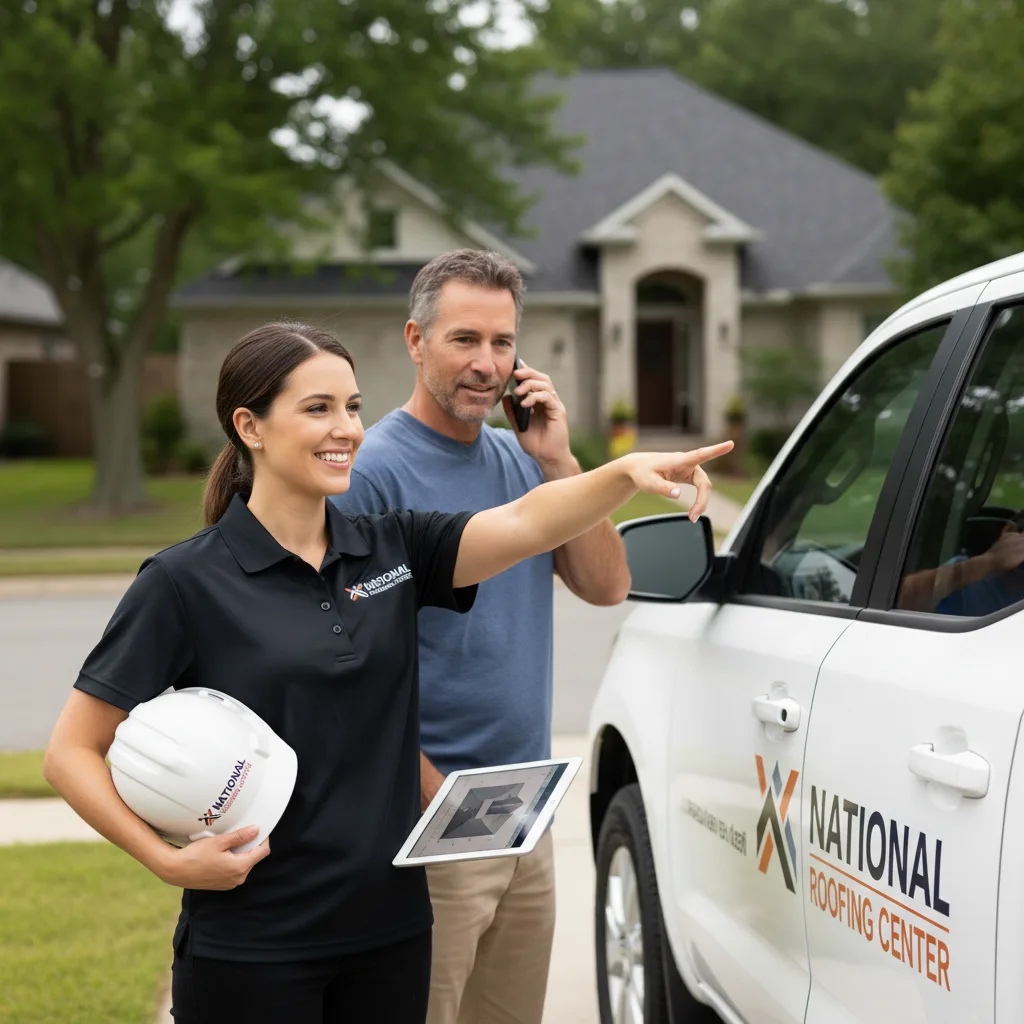 National Roofing Center customer support in Salesville